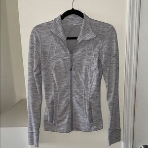 Lululemon Gray Zip-Up Size 6